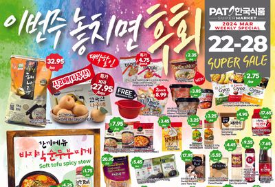 PAT Mart Flyer March 22 to 28