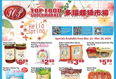 Top Food Supermarket Flyer March 22 to 28