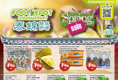 Food Depot Supermarket Flyer March 22 to 28
