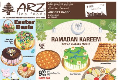 Arz Fine Foods Flyer March 22 to 27