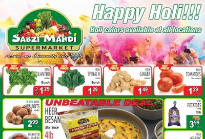 Sabzi Mandi Supermarket Flyer March 22 to 27