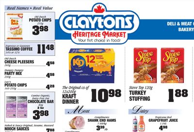 Claytons Heritage Market Flyer March 22 to 28