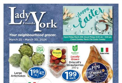 Lady York Foods Flyer March 25 to 30