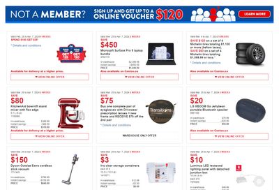 Costco (ON, West & Atlantic Canada) Weekly Savings March 25 to April 7