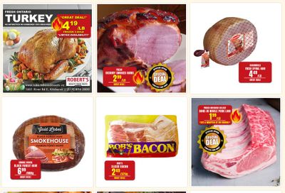 Robert's Fresh and Boxed Meats Flyer March 25 to April 1