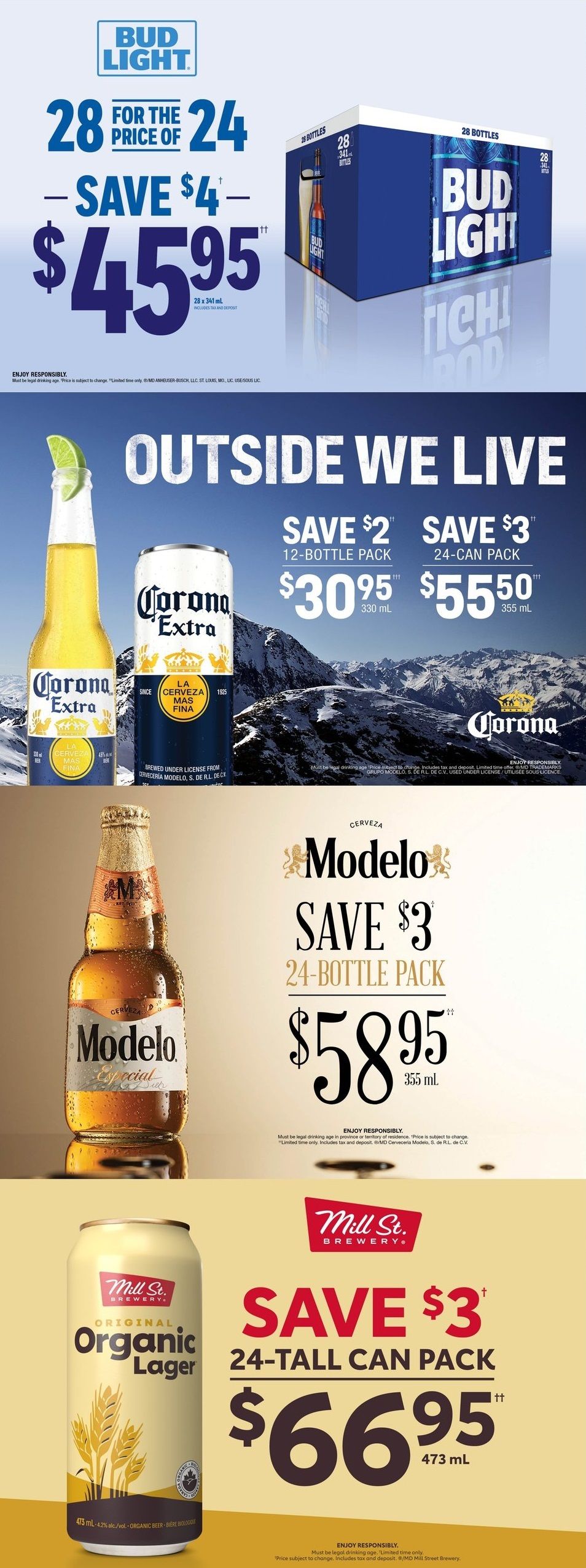 The Beer Store Flyer March 25 to 31