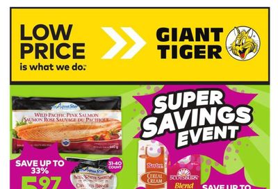 Giant Tiger (Atlantic) Flyer March 27 to April 2