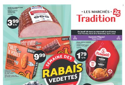 Marche Tradition (QC) Flyer March 28 to April 3