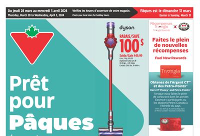Canadian Tire (QC) Flyer March 28 to April 3