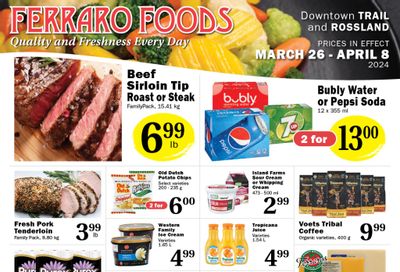 Ferraro Foods Flyer March 26 to April 8