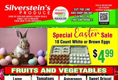 Silverstein's Produce Flyer March 26 to 30