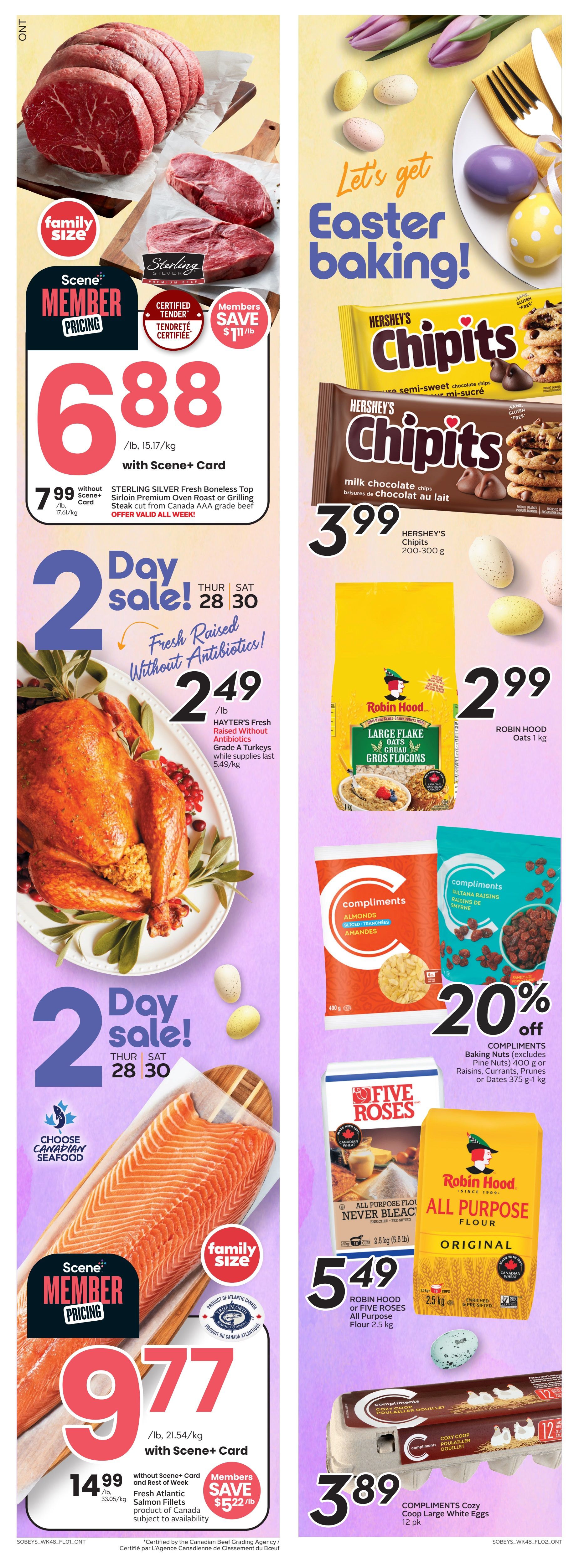 Sobeys Urban Fresh Flyer March 28 to April 3