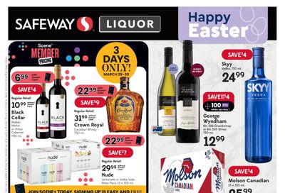 Safeway (BC) Liquor Flyer March 28 to April 3