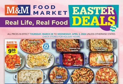 M&M Food Market (Atlantic & West) Flyer March 28 to April 3