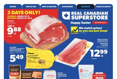 Real Canadian Superstore (West) Flyer March 28 to April 3