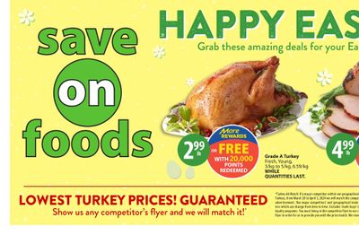 Save On Foods (BC) Flyer March 28 to April 3