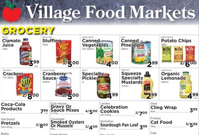 Village Food Market Flyer March 27 to April 2