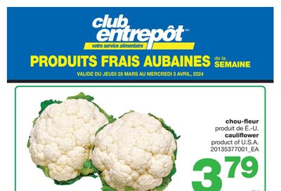 Wholesale Club (QC) Fresh Deals of the Week Flyer March 28 to April 3