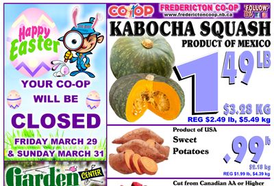 Fredericton Co-op Flyer March 28 to April 3