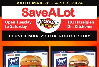 SaveALot Grocery Outlet Flyer March 28 to April 3