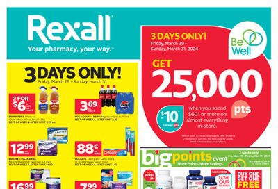 Rexall (ON) Flyer March 29 to April 4