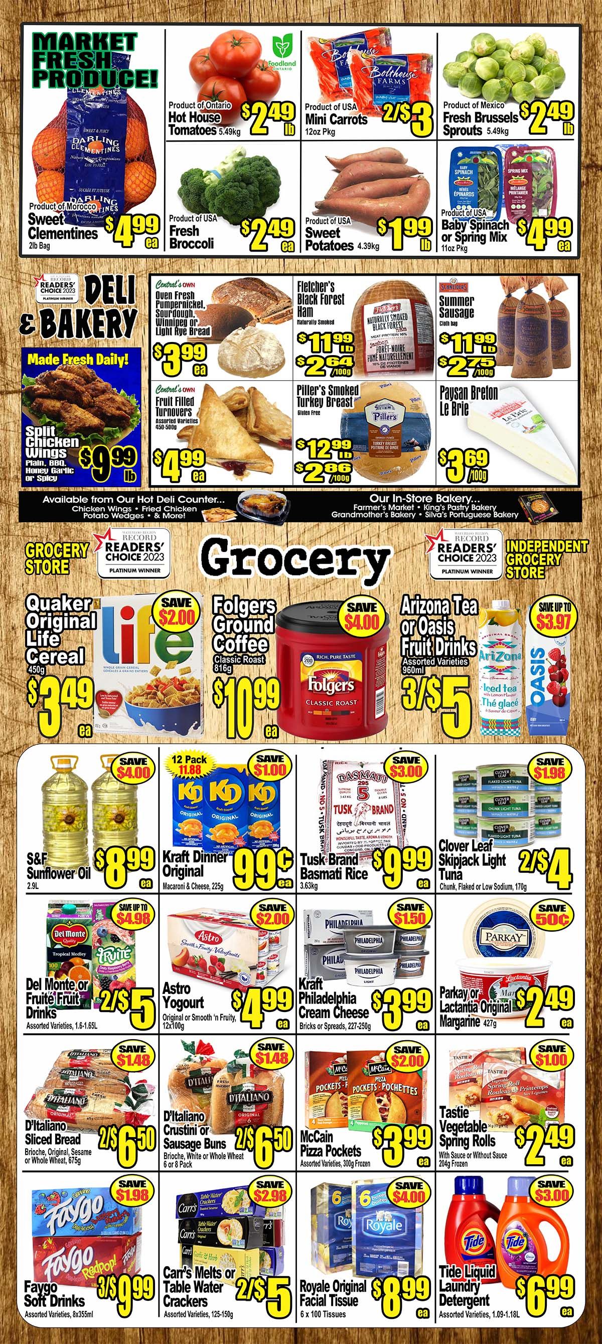 Central Fresh Market Flyer March 28 to April 4