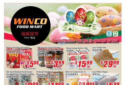 WinCo Food Mart (HWY 7) Flyer March 28 to April 3