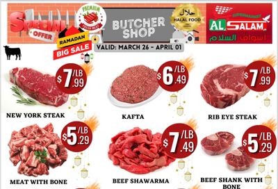 Al-Salam Supermarket Flyer March 26 to April 1