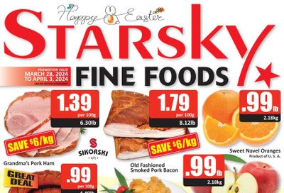 Starsky Foods Flyer March 28 to April 3