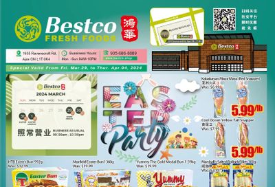 BestCo Food Mart (Ajax) Flyer March 29 to April 4
