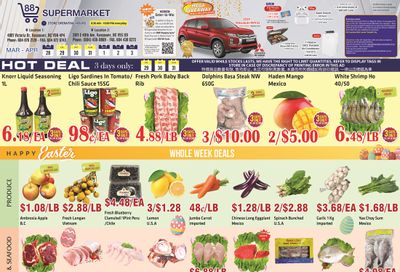 88 Supermarket Flyer March 28 to April 3