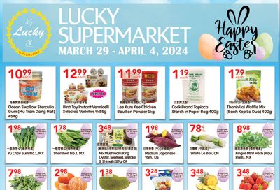 Lucky Supermarket (Calgary) Flyer March 29 to April 4