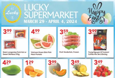 Lucky Supermarket (Winnipeg) Flyer March 29 to April 4