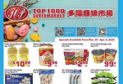 Top Food Supermarket Flyer March 29 to April 4