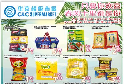 C&C Supermarket Flyer March 29 to April 4