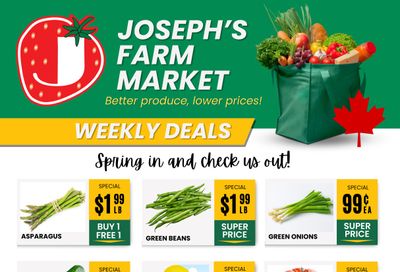 Joseph's Farm Market Flyer March 29 to April 3