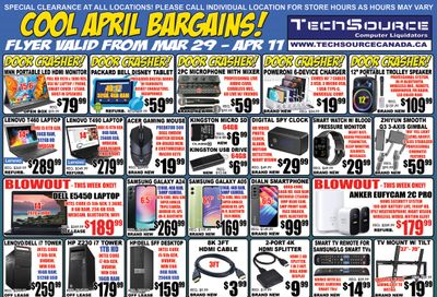 TechSource Flyer March 29 to April 11