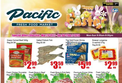 Pacific Fresh Food Market (Pickering) Flyer March 29 to April 4