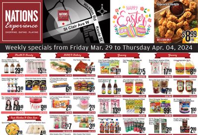 Nations Fresh Foods (Toronto) Flyer March 29 to April 4