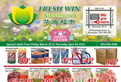 Fresh Win Foodmart Flyer March 29 to April 4