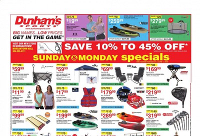 Dunham's Sports Weekly Ad & Flyer May 30 to June 4