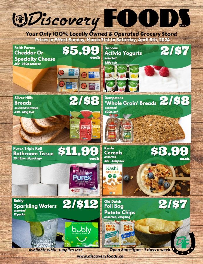 Discovery Foods Flyer March 31 to April 6