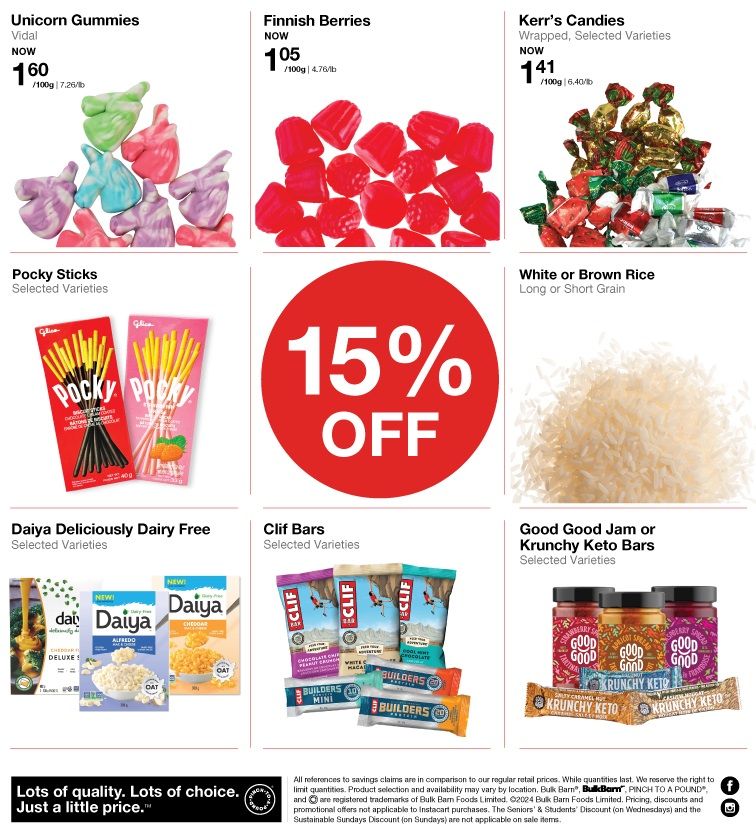 Bulk Barn Flyer April 1 to 10