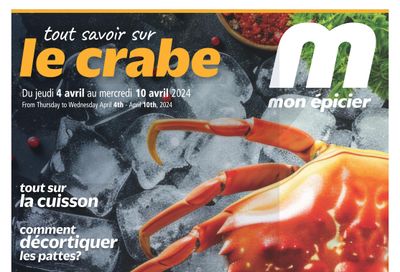 Metro (QC) Le Crabe Flyer April 4 to 10