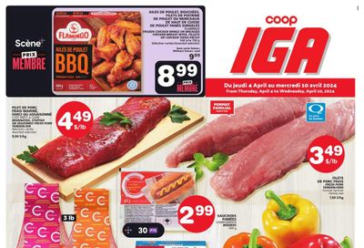 Coop IGA Flyer April 4 to 10