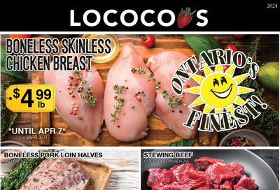 Lococo's Flyer April 3 to 7