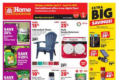 Home Hardware (ON) Flyer April 4 to 10