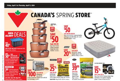 Canadian Tire (ON) Flyer April 5 to 11