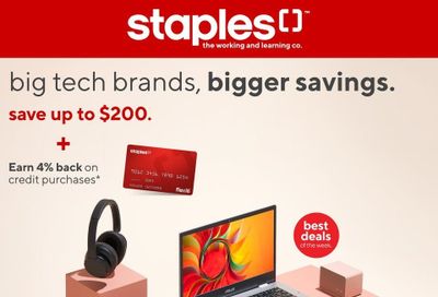 Staples Flyer April 3 to 9