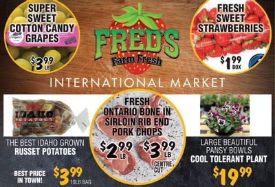 Fred's Farm Fresh Flyer April 3 to 9